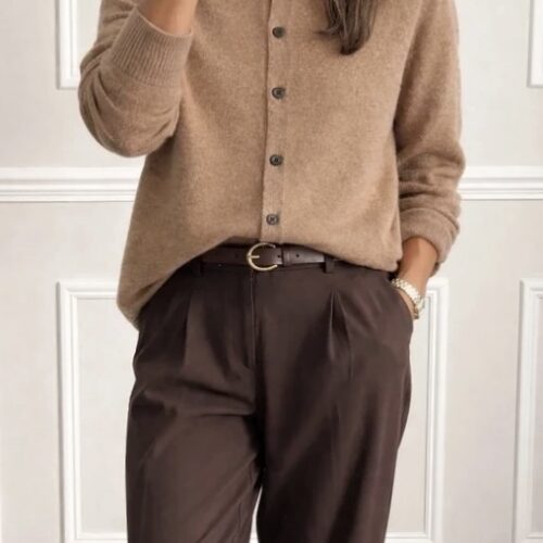 Kardigan wełniany klasyczny