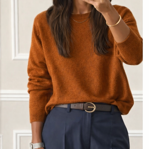 Sweter wełniany klasyczny